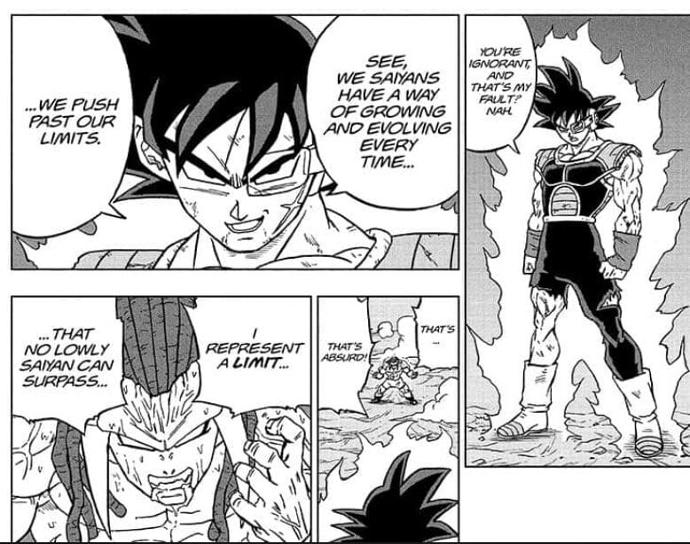 Panel aus Manga Kapitel 83 von Dragonball Super
