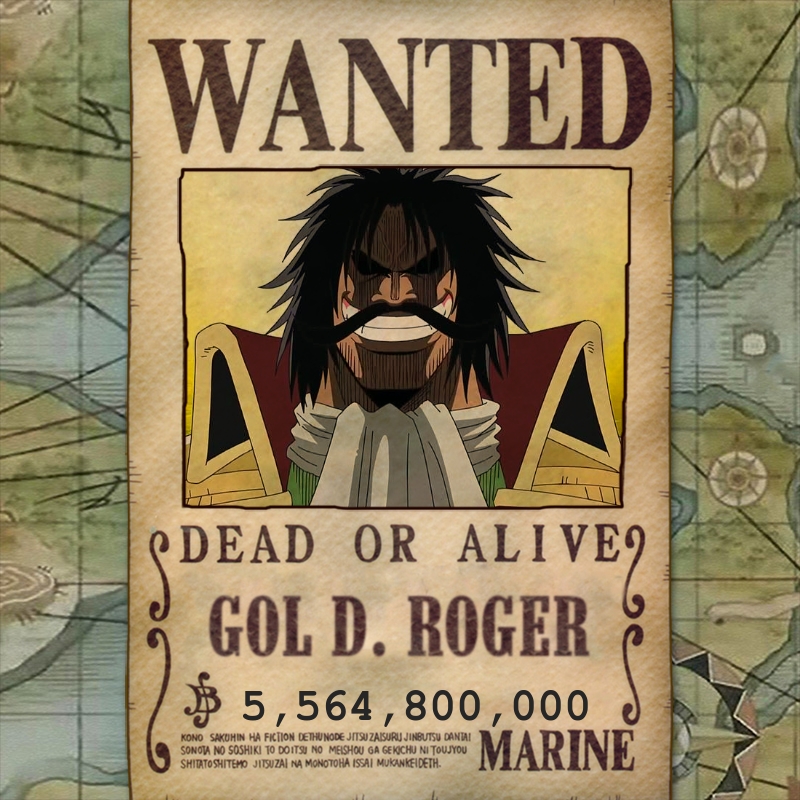 Gol D. Roger Wanted