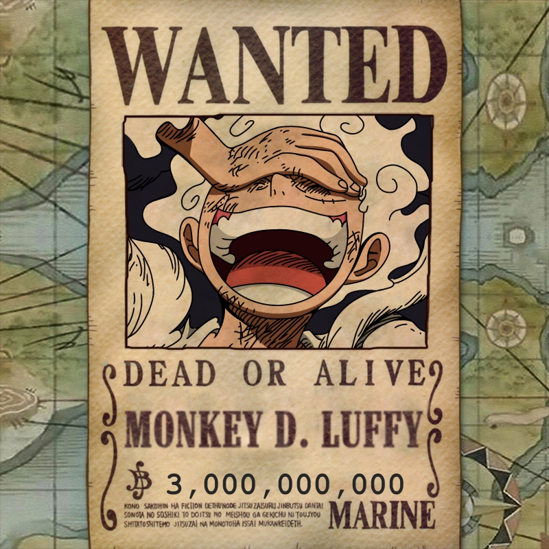 Luffy Wanted