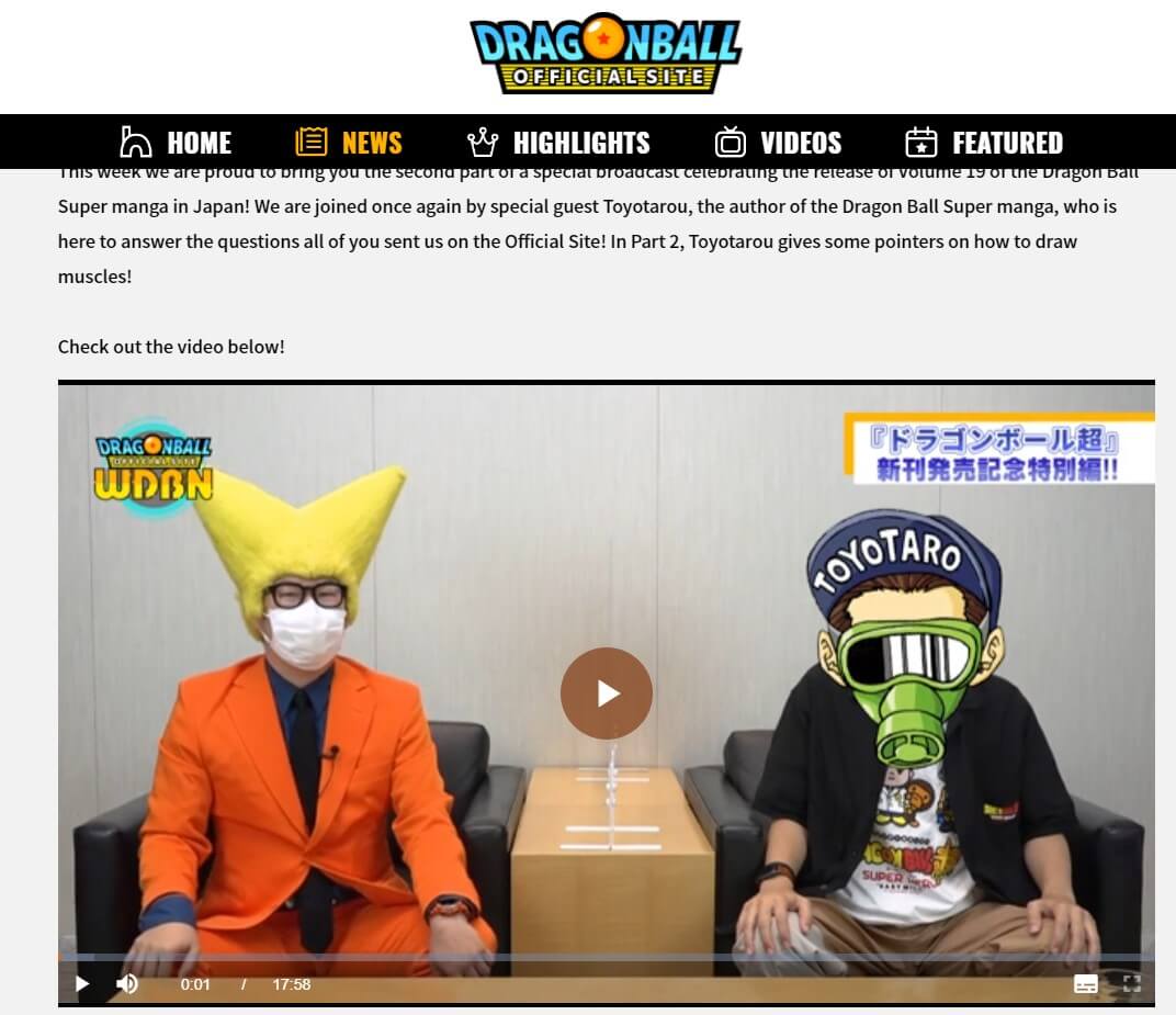 Interview mit Dragon Ball Super Mangaka