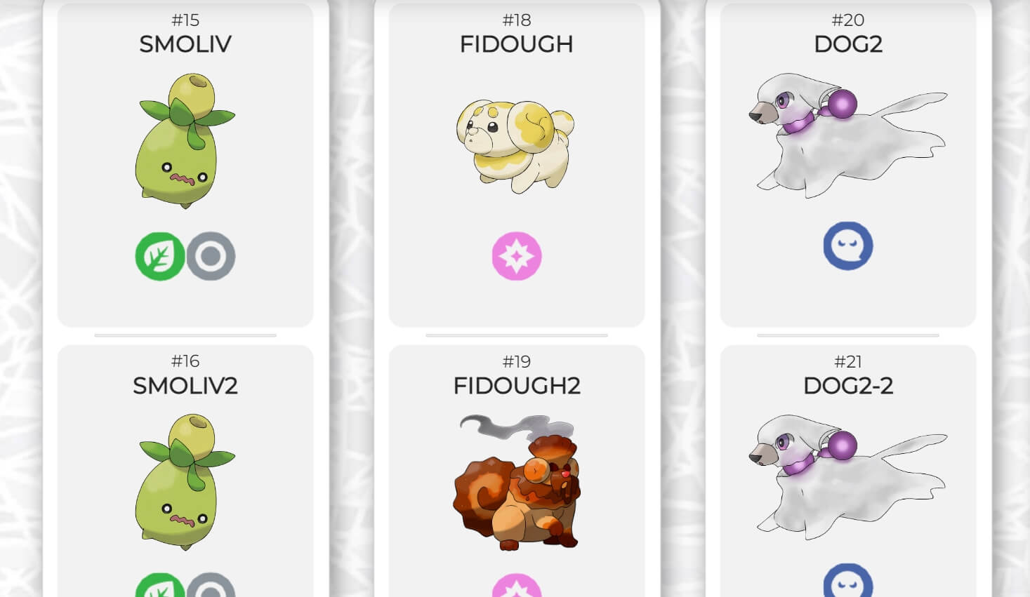 Pokemon purpur pokedex