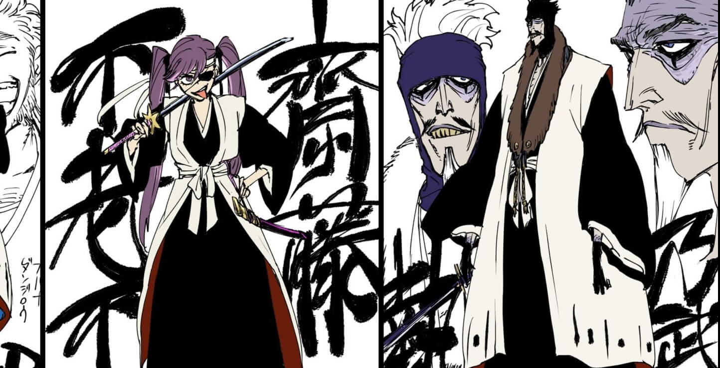 Bleach Mangaka zeigt wie die ersten Kommandanten der Gotei 13 aussahen Phanimenal Täglich