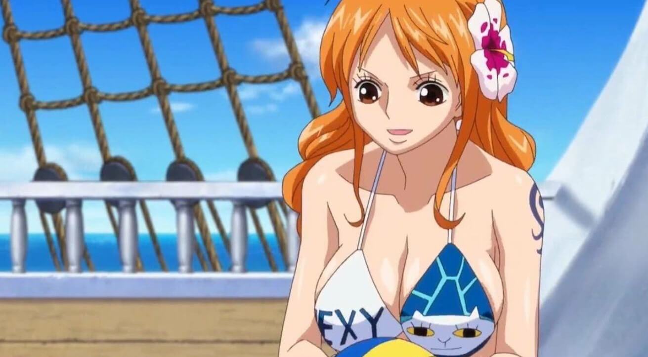 nami aus one piece nackt