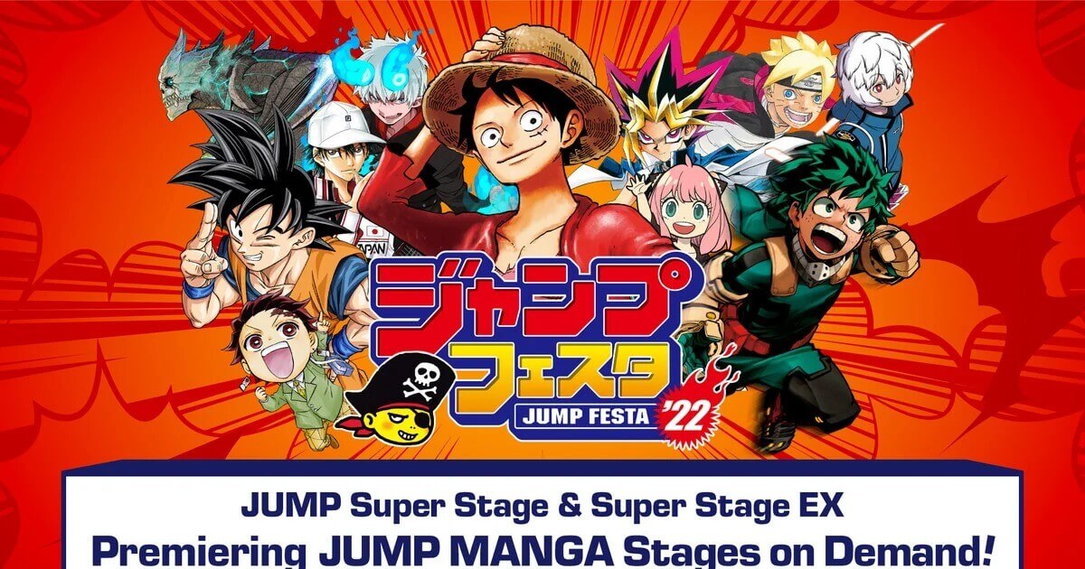 Die Jump Festa '22 Convention wird diesen Monat weltweit gestreamt